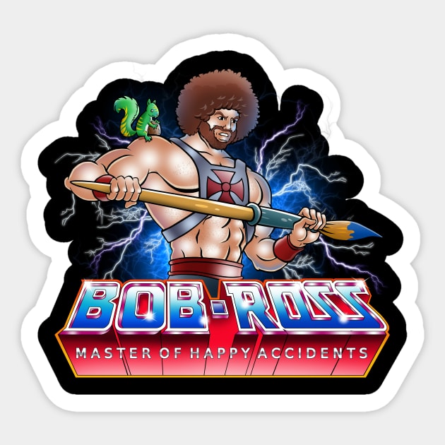 Master of Happy Accidents Sticker by Lmann17